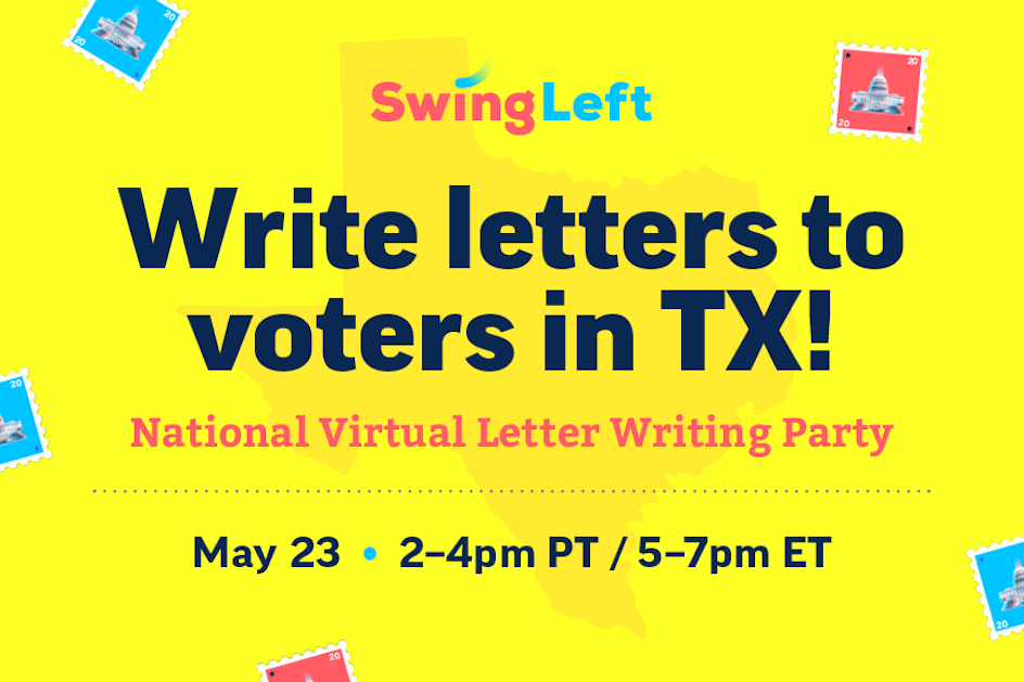 Swing Left Texas Letter Writing