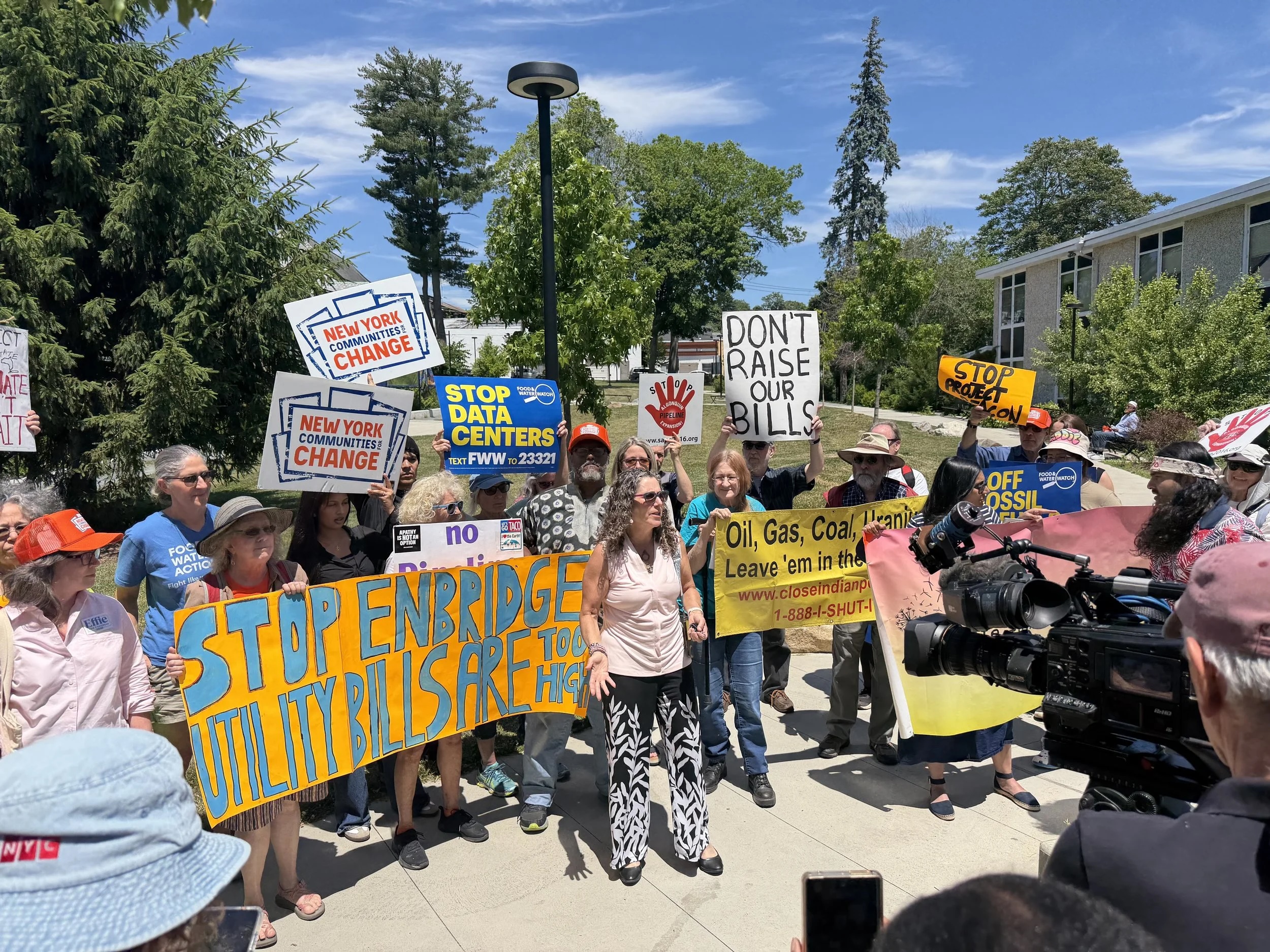 Peekskill, NY: Rally to Stop the Enbridge Pipeline Expansion