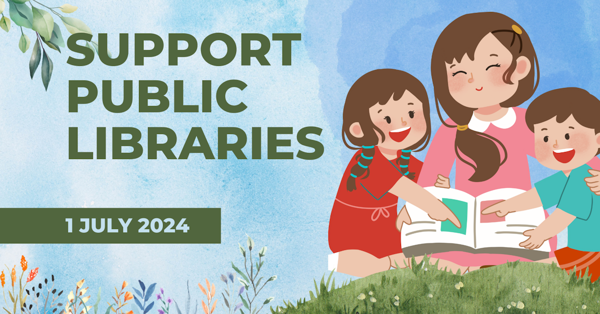 Read-In to Support Our Public Libraries · Mobilize
