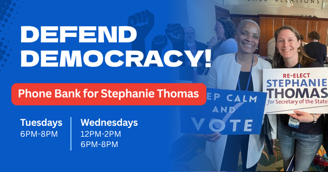 Phone Banking for Stephanie Thomas for CT image