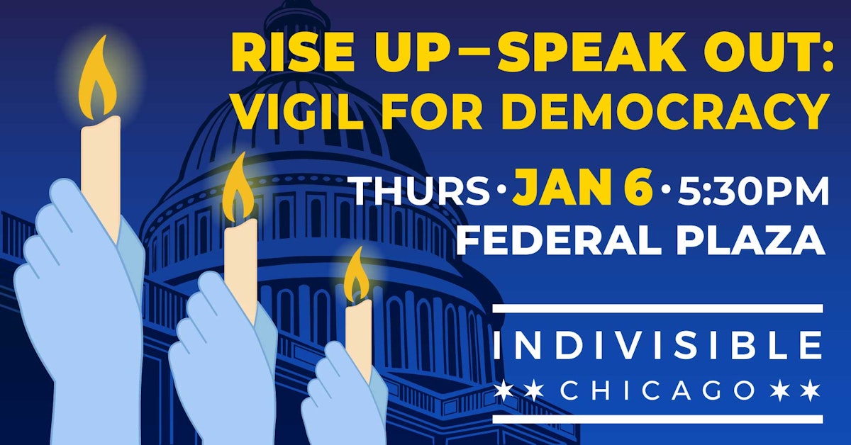 January 6 Vigil for Democracy · Mobilize