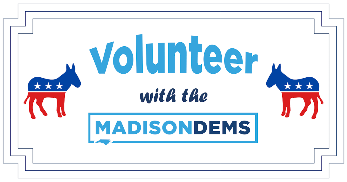 Beech Glen Early Voting Poll Greeting · Madison County Democrats