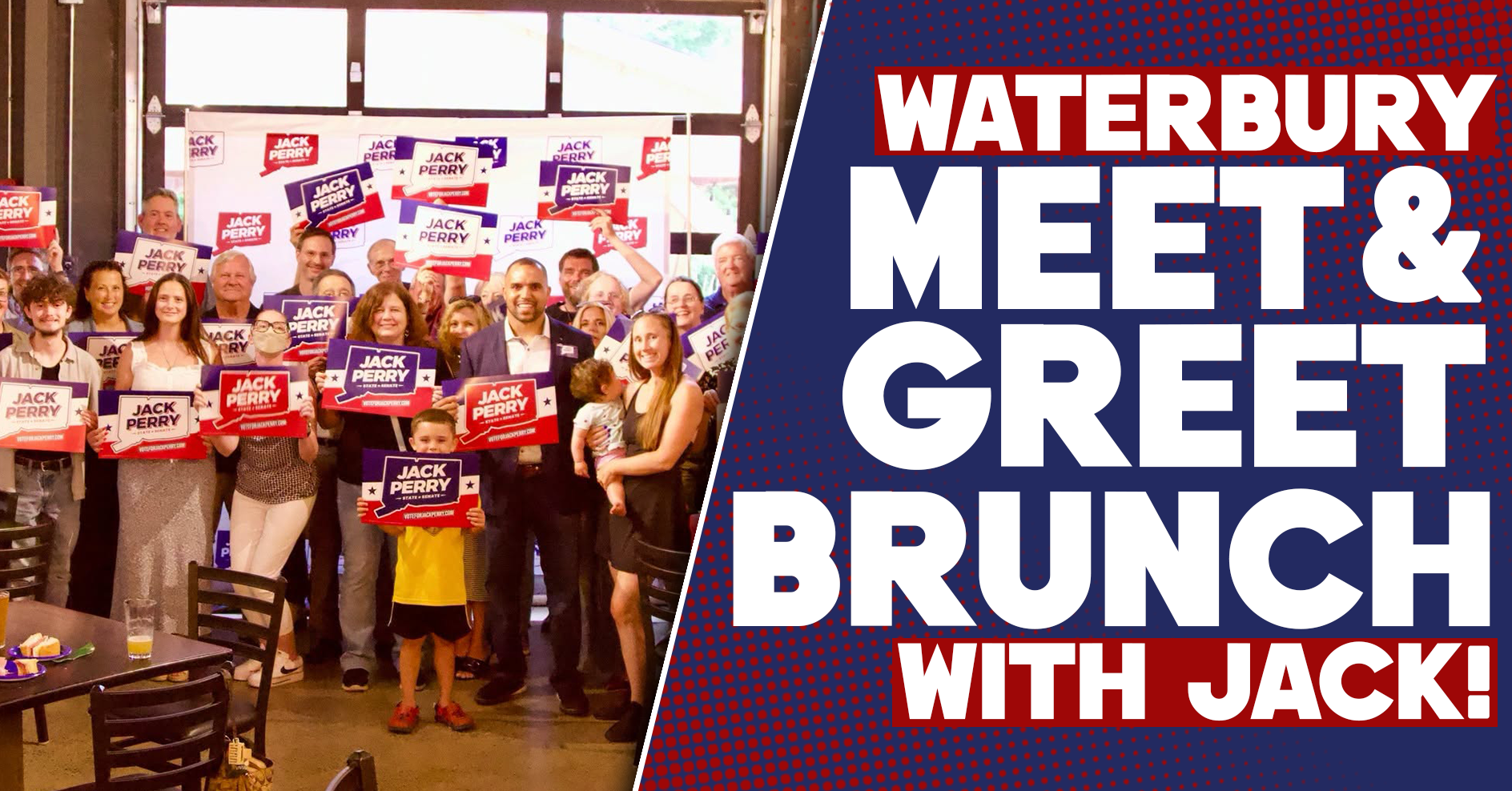 Waterbury Meet-and-Greet Brunch with Jack image