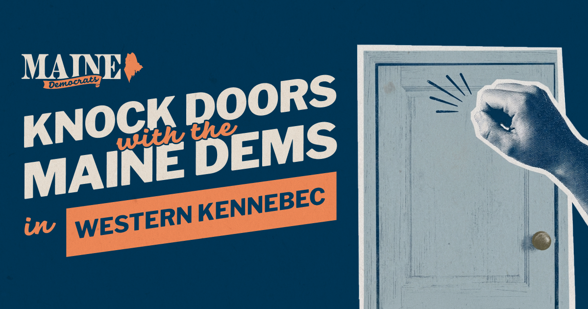Western Kennebec Weekend Canvass! image