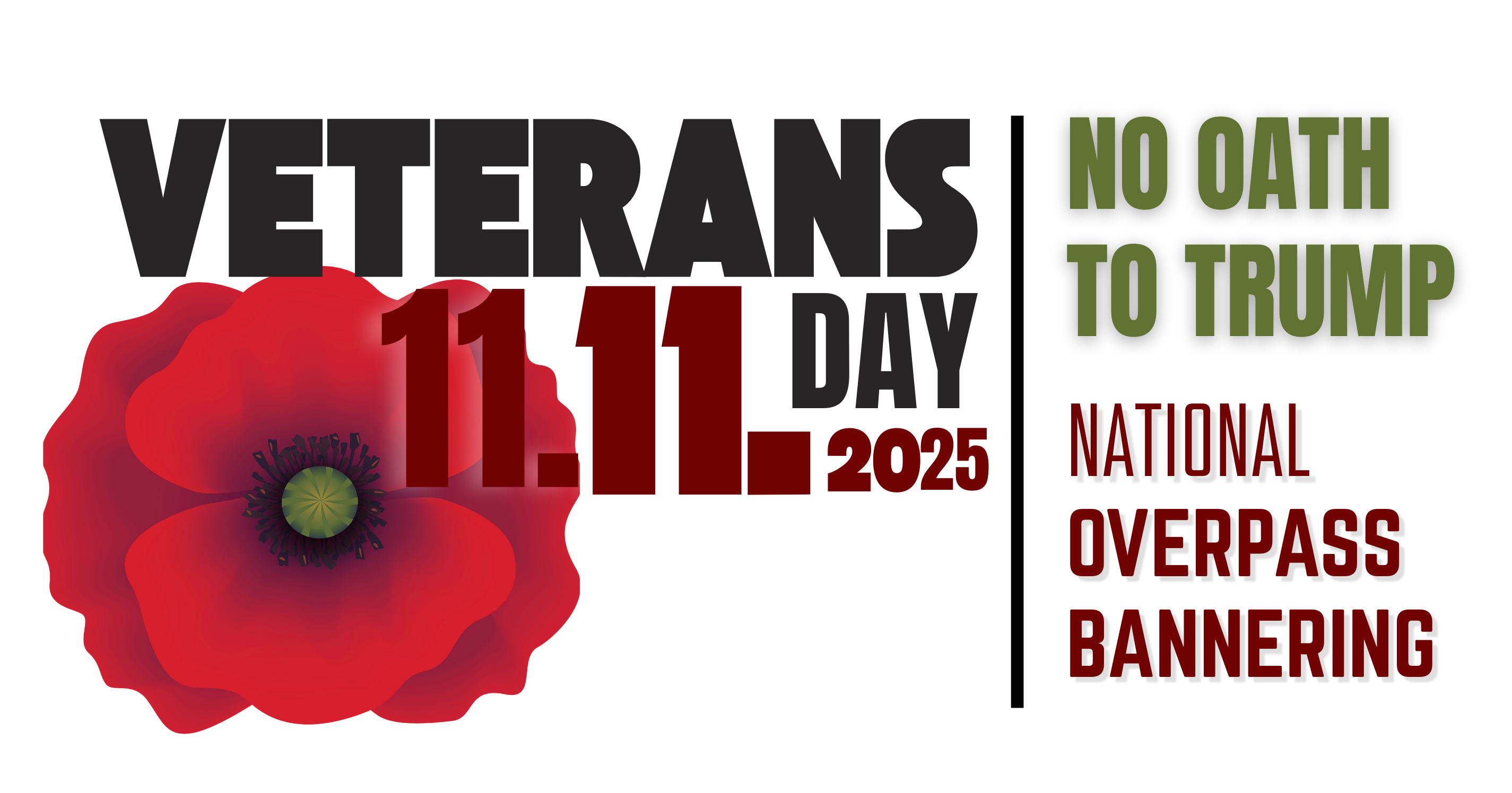 No Oath to Trump @ Adobe Creek Bike and Pedestrian Bridge