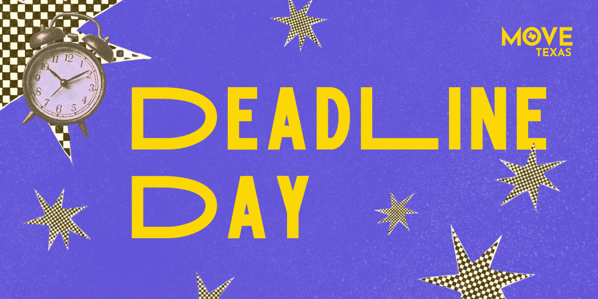 MOVE Texas Deadline Day at Sagemore Lawn · Mobilize